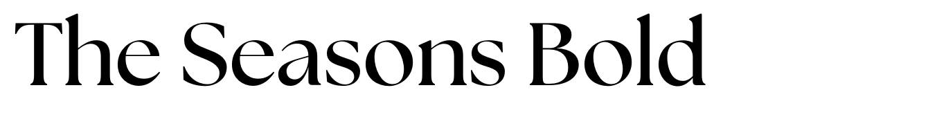 The Seasons Font | Webfont & Desktop | MyFonts